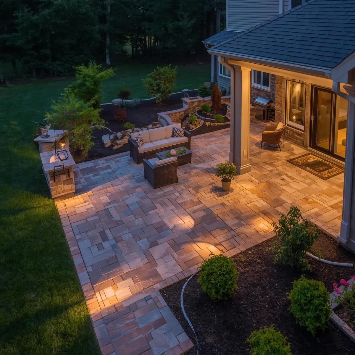 Paver patio Lake Zurich IL