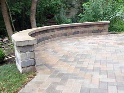 Sitting Wall Installation