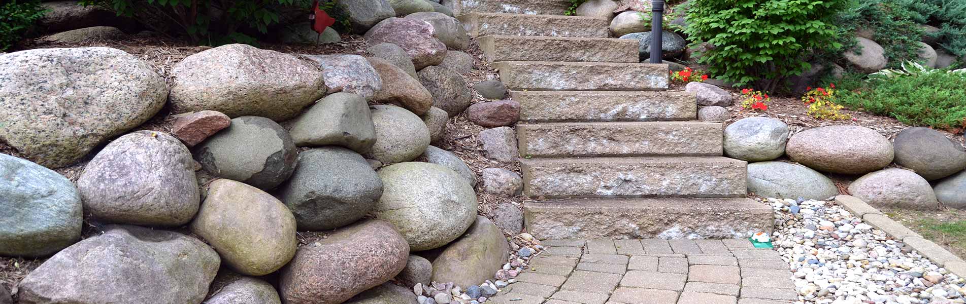 Garden path installation Algonquin IL