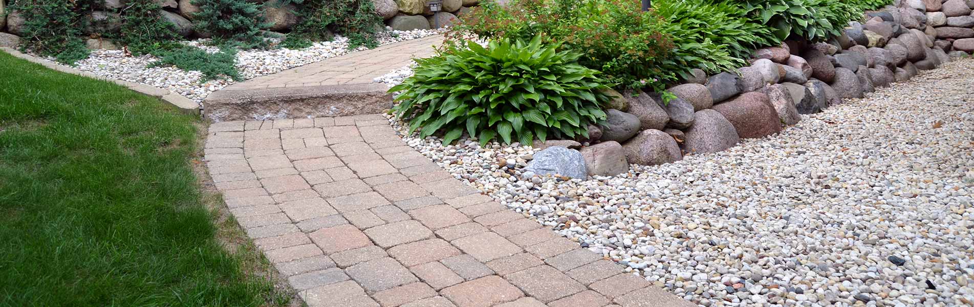 Stone Sidewalk Path