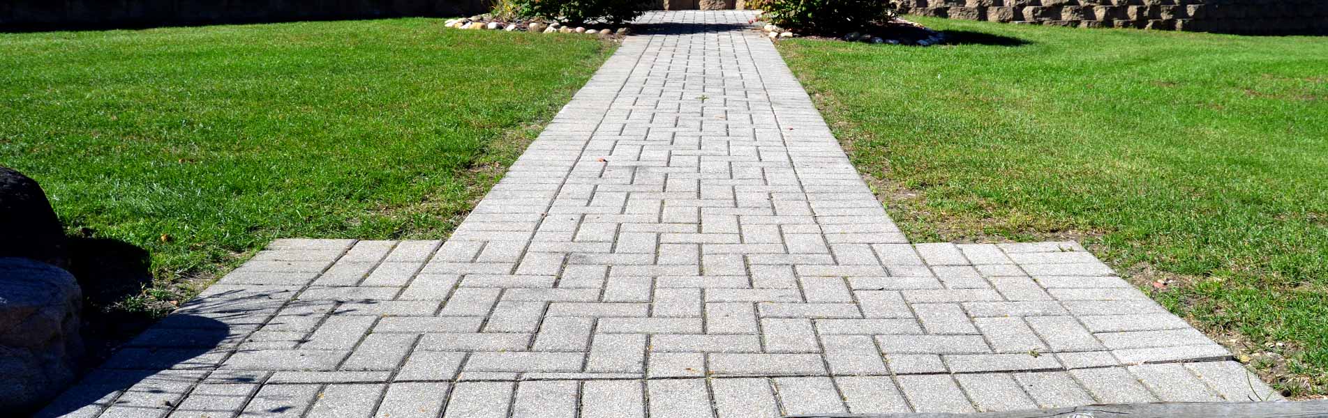 Curved Walkway Installation