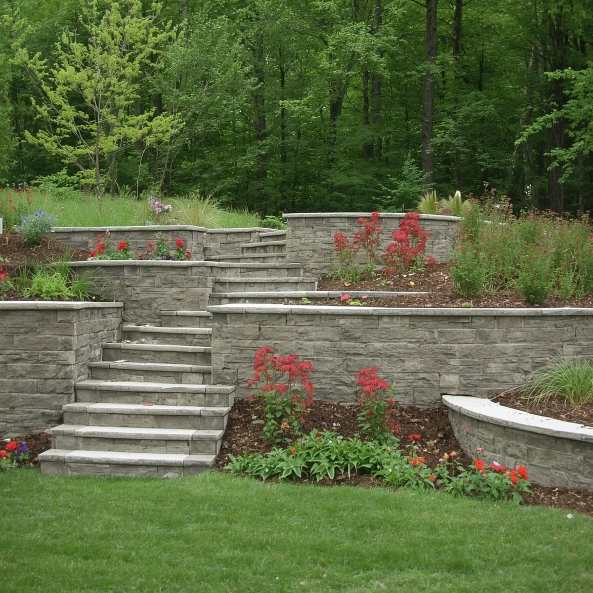 Retaining Wall Installation Chicagoland