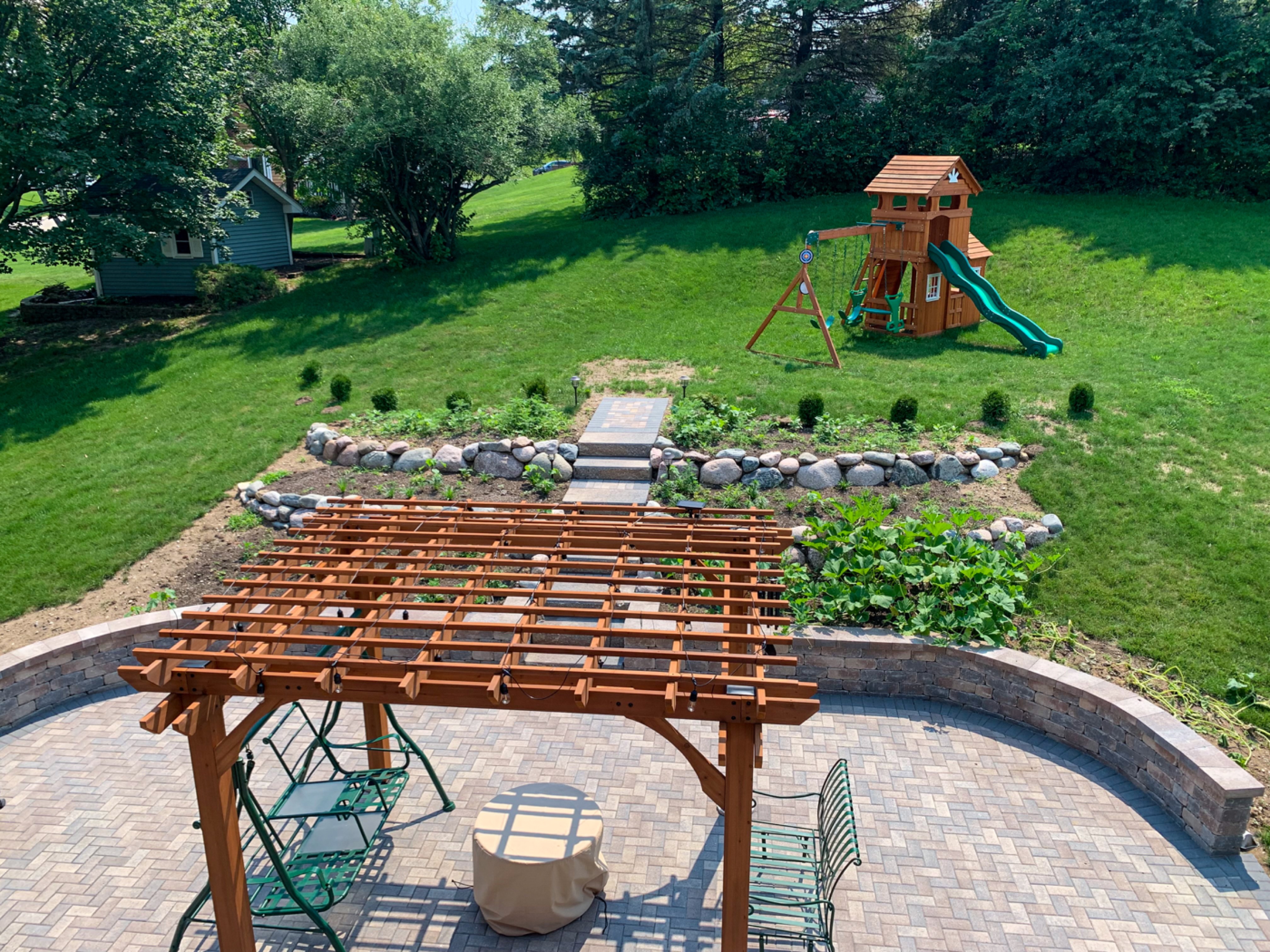 B&C Landscaping Team at work